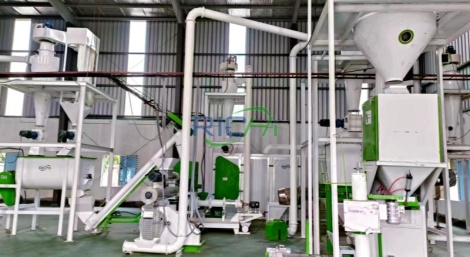 small scale fish feed production plant